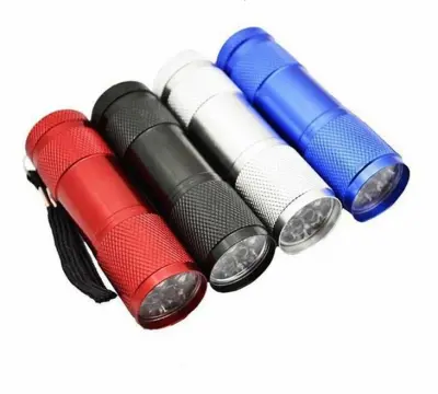 9LED ručna svjetiljka MIX 27x90mm