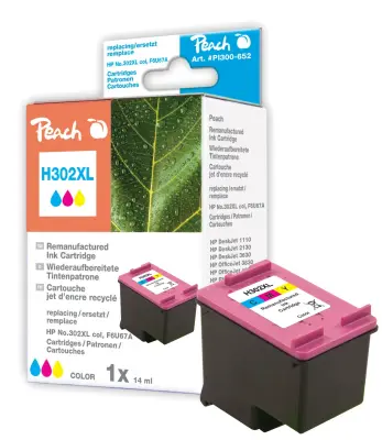 Peach HP 302XL F6U67A 14 ml boja tinta 319605