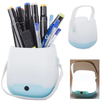 Stolni organizator LED - posuda za olovke