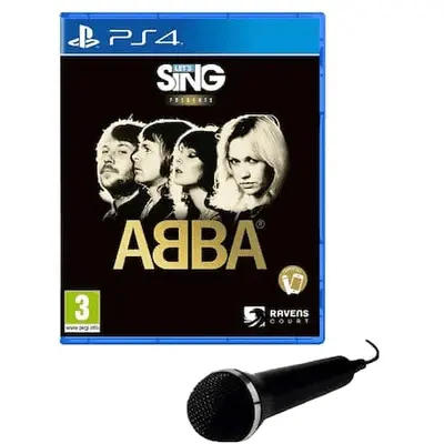 Let's Sing: ABBA - Single Mic Bundle PS4
