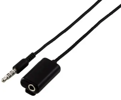 3u1 adapter JACK mikrofon 140cm