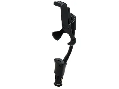 Univerzalni auto držač sa USB punjačem za 12-24V utičnicu