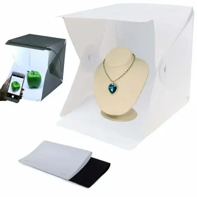 Kutija za foto studio sa 20 LED rasvjeta + 2 pozadine