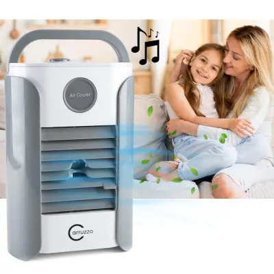 Baterijska prijenosna klima 3u1 bluetooth zvučnik 250ml