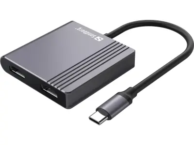 Sandberg USB-C 2xHDMI+USB+PD doking stanica