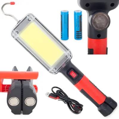 LED COB 20W baterijska lampa za radionice 13600mAh