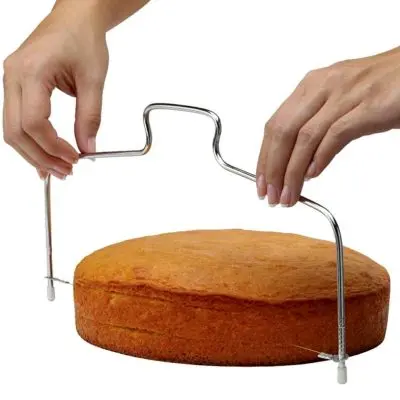 Nož za rezanje biskvita 32cm 2 niti