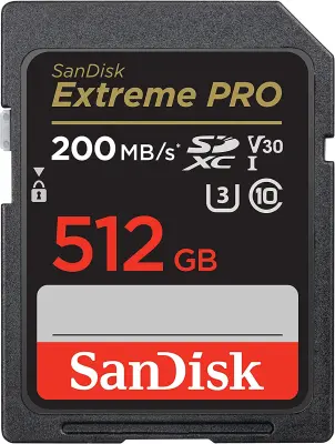 SanDisk 512GB Extreme PRO SDXC UHS-I memorijska kartica