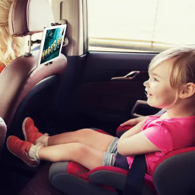 Držač za automobil za pametne telefone i tablete od 4" do 12,9" s pričvršćivanjem za naslon za glavu