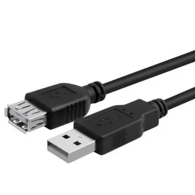 USB produžni kabel 1,8 m crni