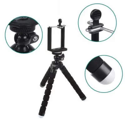 Mini pomični stativ za laserske nivelire 18 cm 1/4€ł