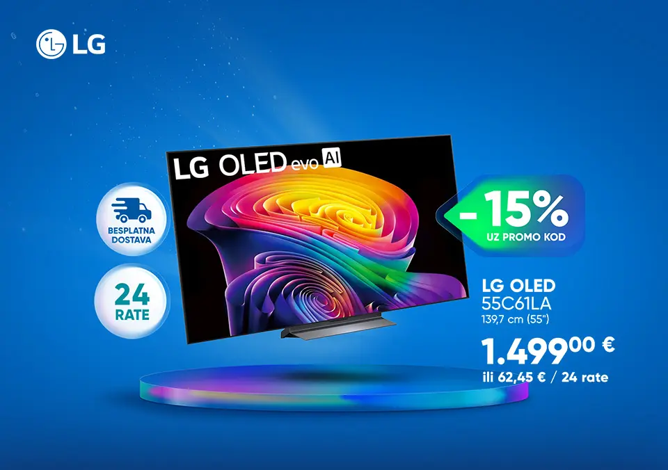 Istraži svijet filmova i serija uz LG televizore