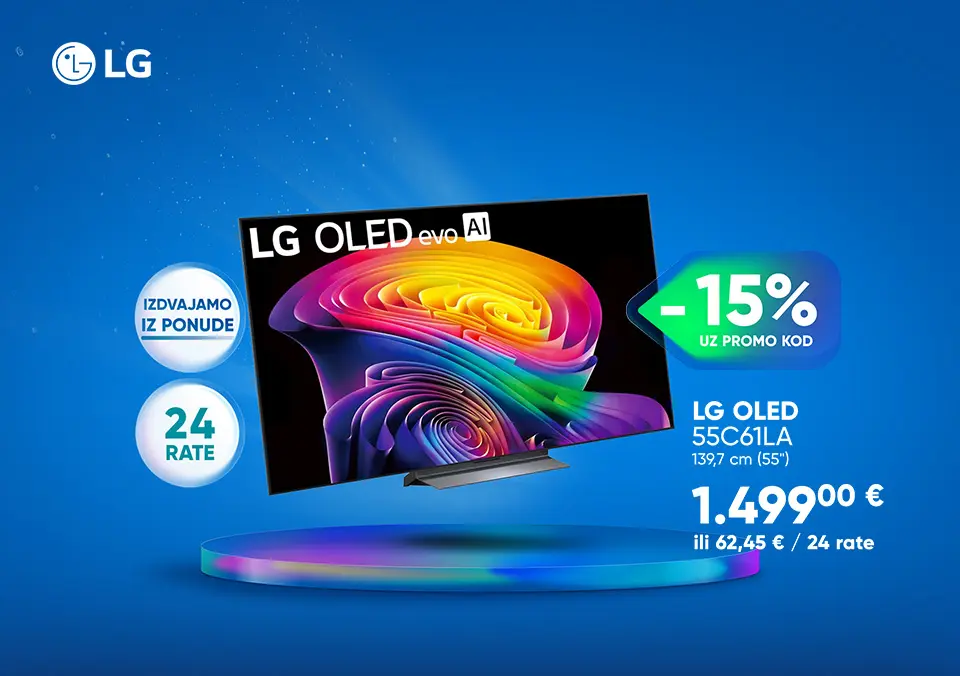 Istraži svijet filmova i serija uz LG televizore