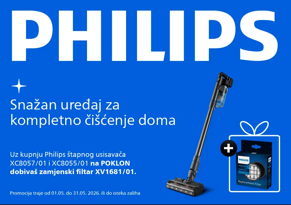 Čisti sve vrste prljavštine u jednom potezu