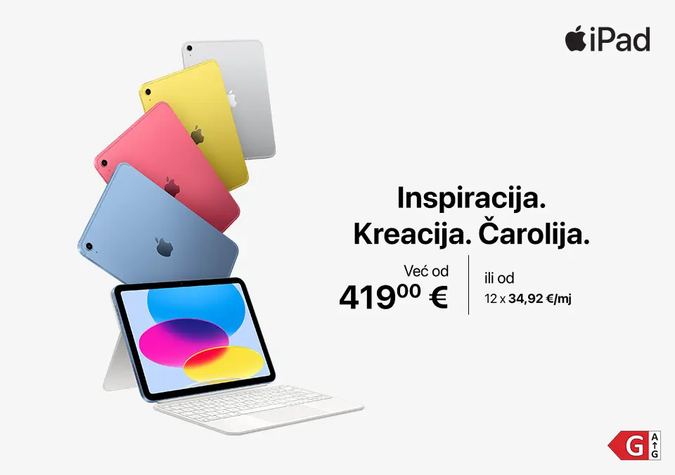 iPad - Inspiracija. Kreacija. Čarolija.