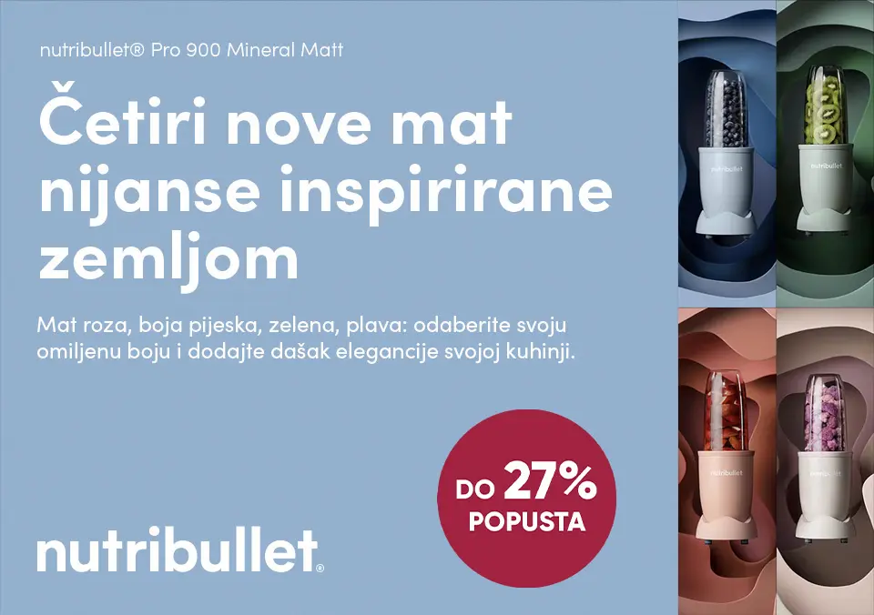 Započni svoju novu rutinu uz Nutribullet