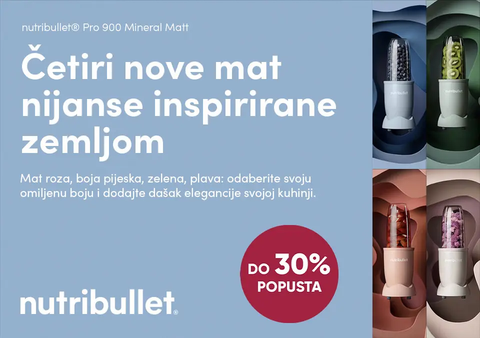 Započni svoju novu rutinu uz Nutribullet