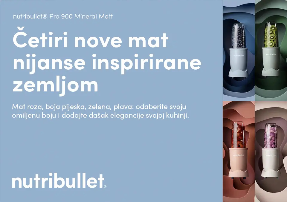 Započni svoju novu rutinu uz Nutribullet