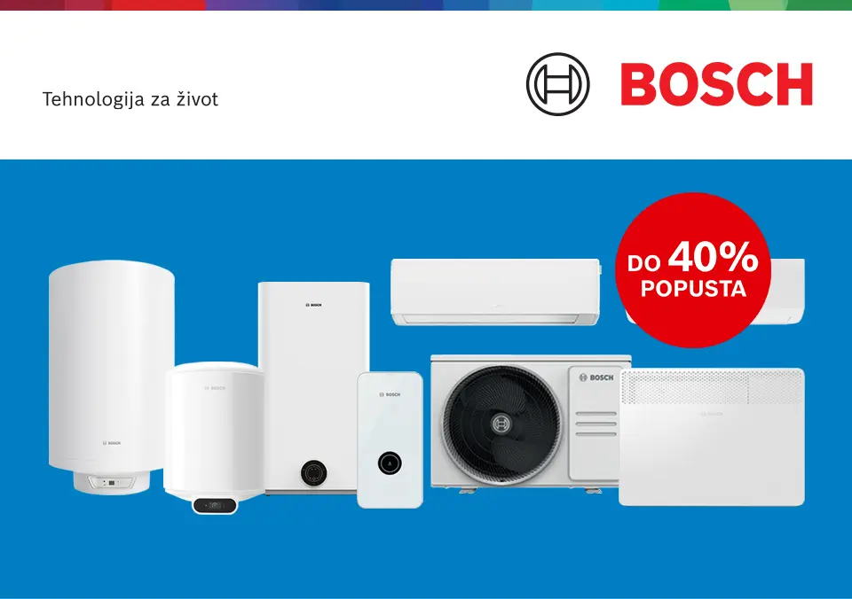 Bosch tehnologija za ugodan dom