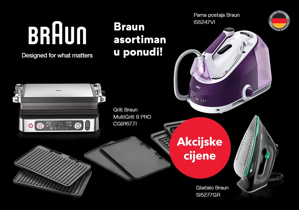 Ostvari uštede na Braun malim kućanskim uređajima