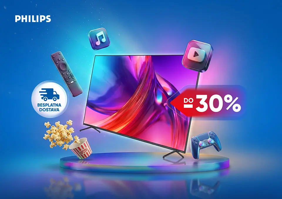 Savršena slika i zvuk uz Philips televizore