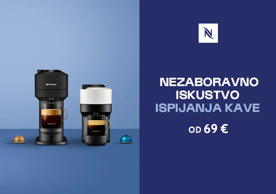 Nespresso™ aparati za kavu - Idealni za dom ili ured