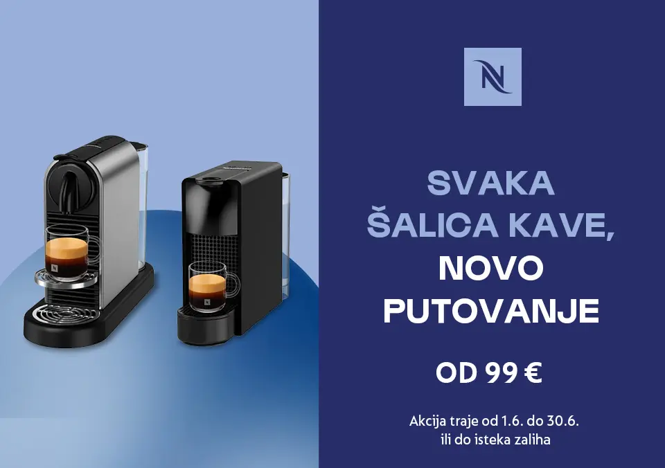 Nespresso™ aparati za kavu - Idealni za dom ili ured