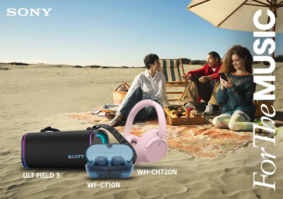 Uživaj u vrhunskom zvuku uz Sony