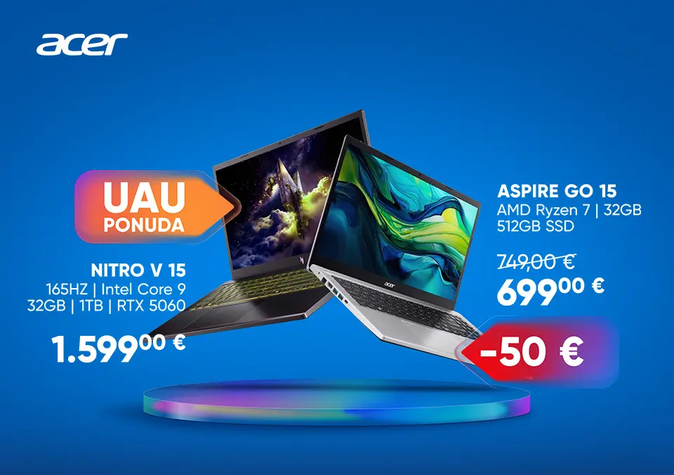 Laptopi stvoreni za tvoj tempo