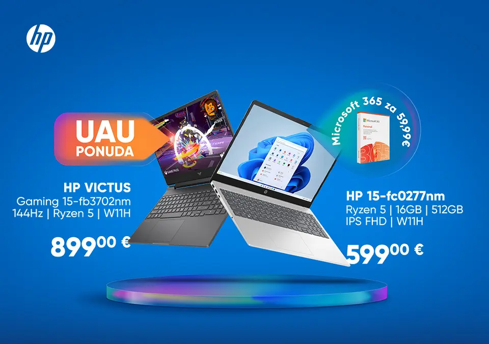 Izaberi svoj novi HP laptop