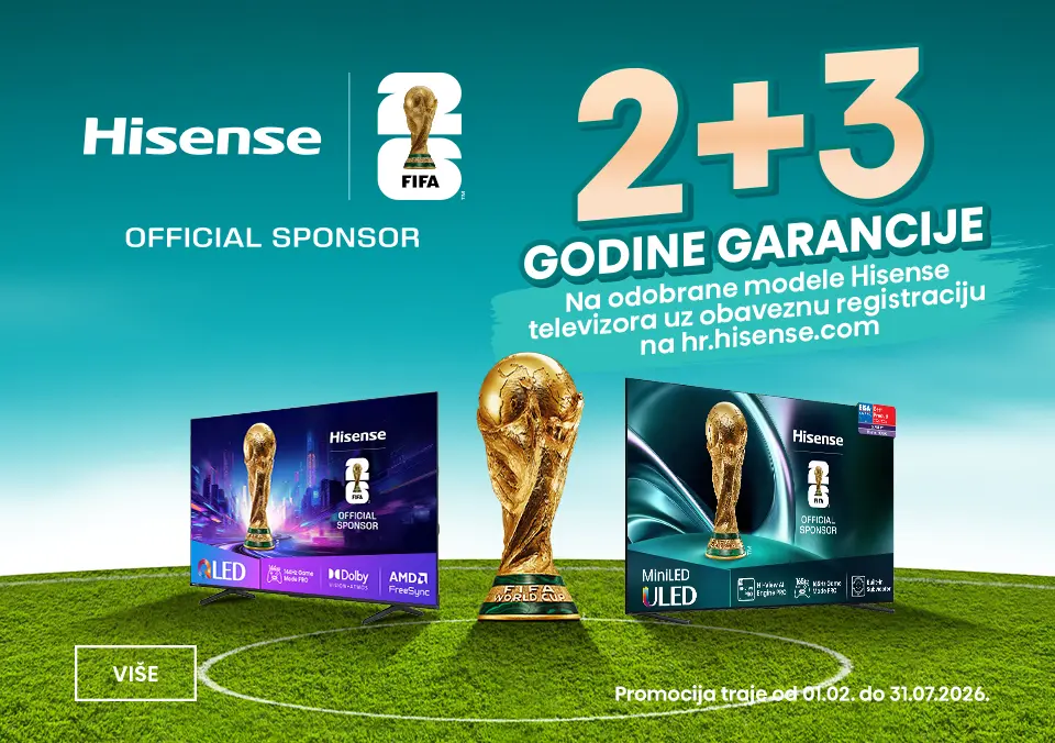 2+3 godine garancije