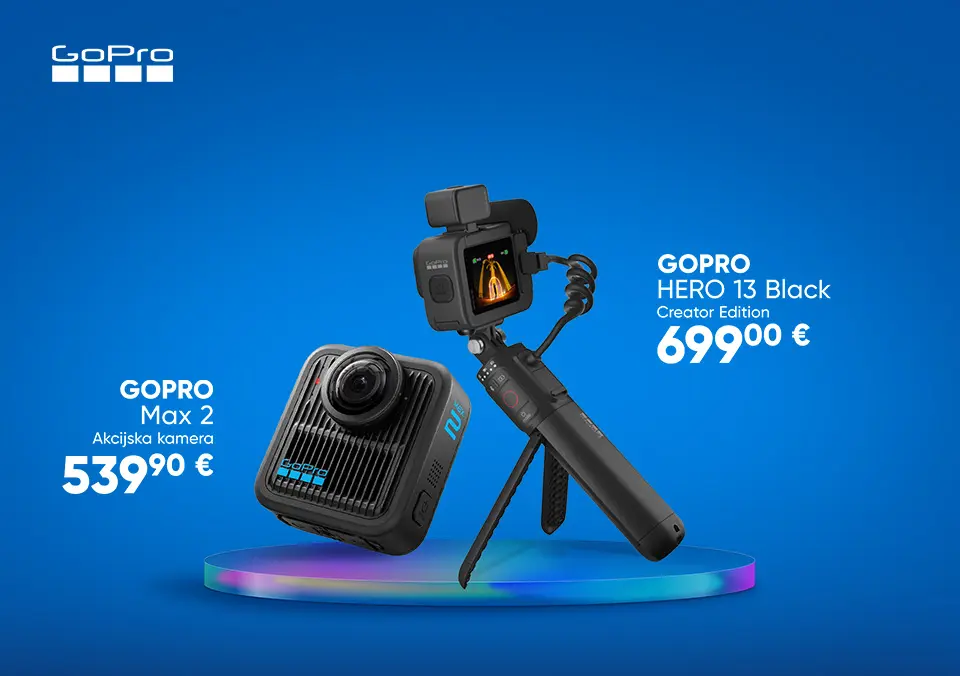 Snimi avanturu iz svakog kuta!