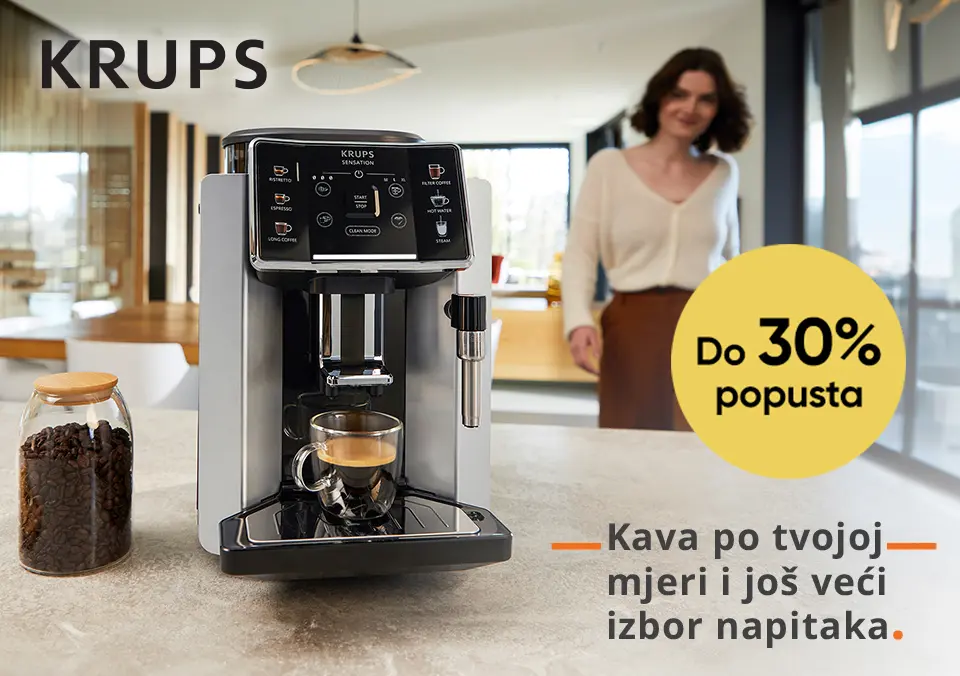 Otkrijte vrhunske Krups aparate za kavu