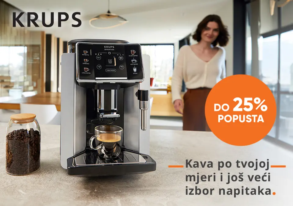 Otkrijte vrhunske Krups aparate za kavu