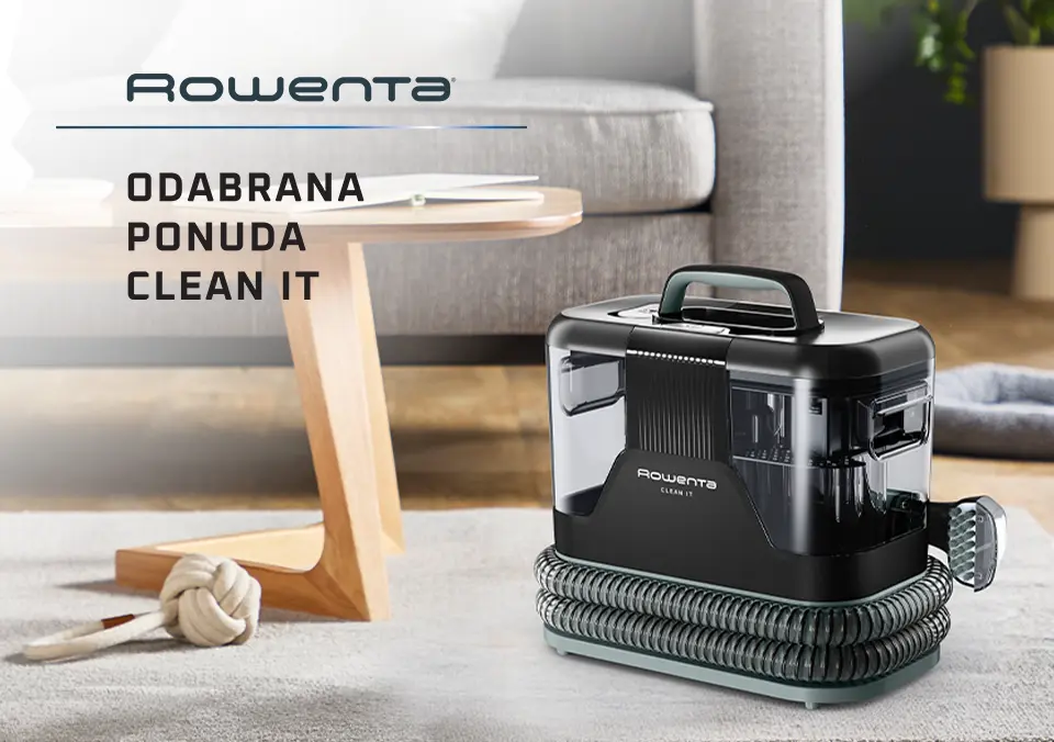 Brzo i učinkovito uklanjanje mrlja - Rowenta Clean It!