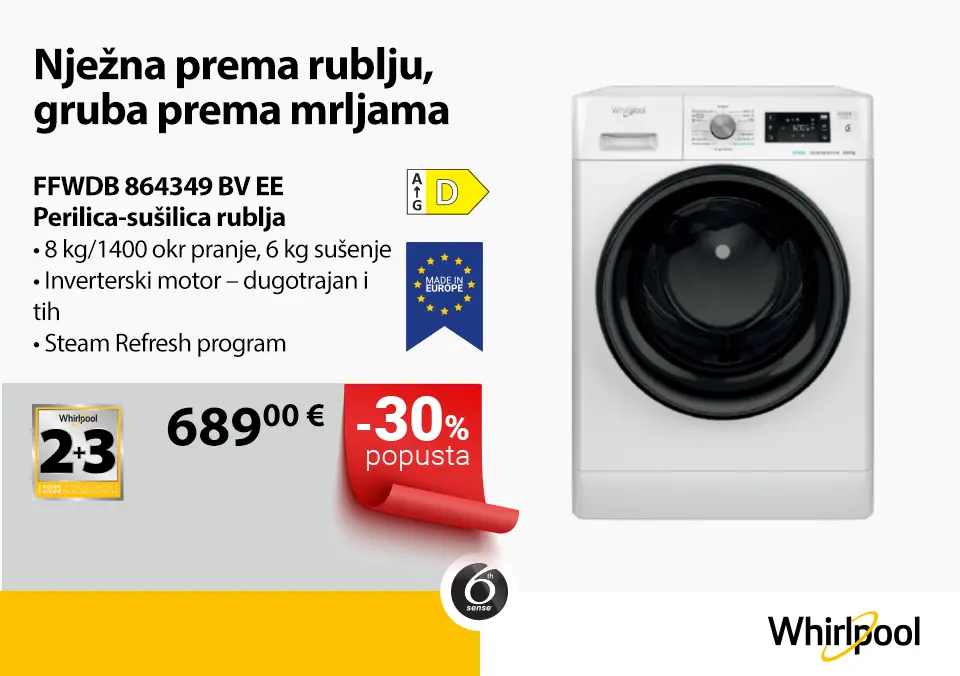 Nježno prema rublju, grubo prema mrljama