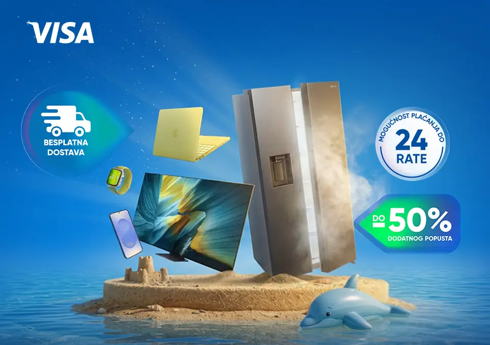 Visa ljetne uštede uz besplatnu dostavu!