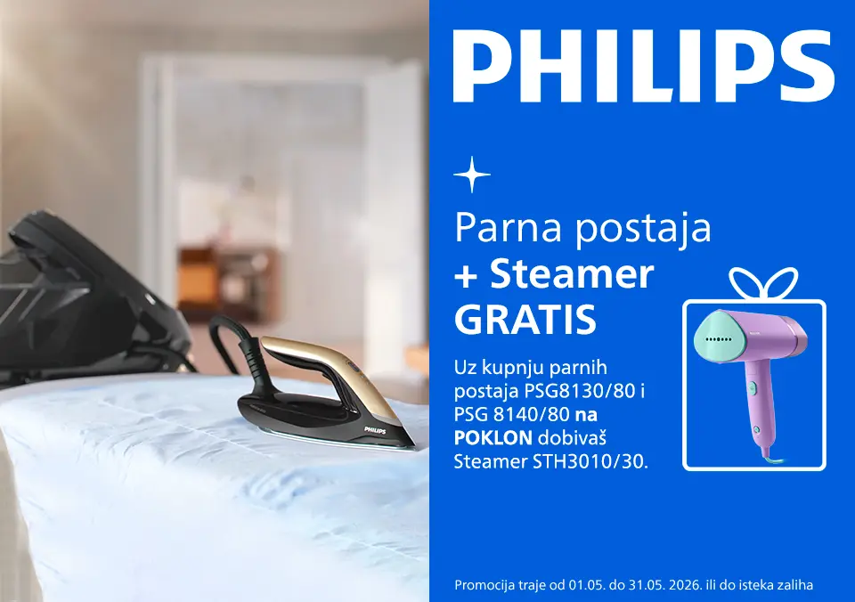 Parna postaja + steamer gratis