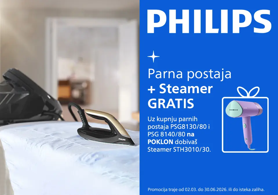 Parna postaja + steamer gratis