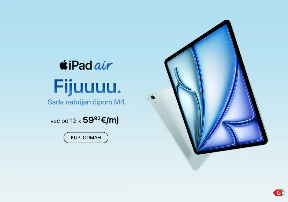 iPad Air - sada nabrijan čipom M4