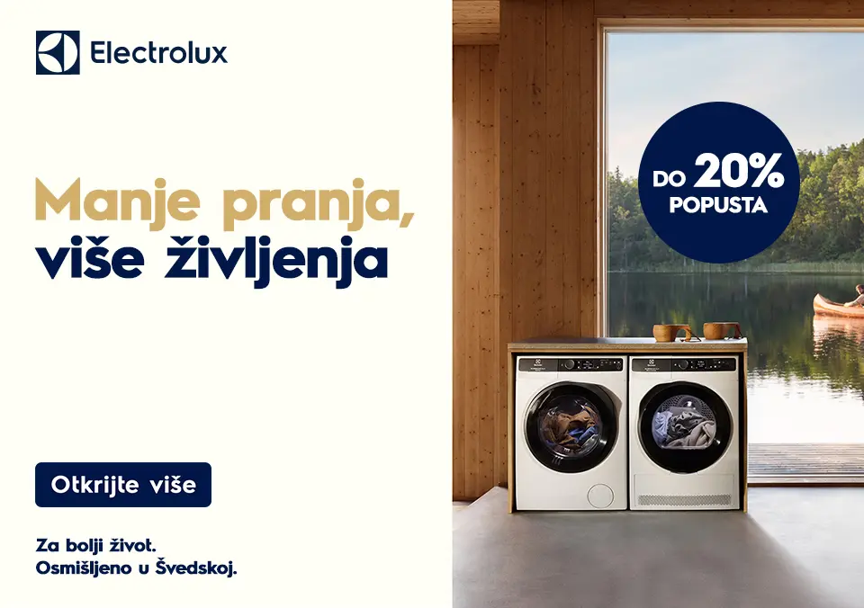 Savršeno čisto i nježno osušeno uz Electrolux