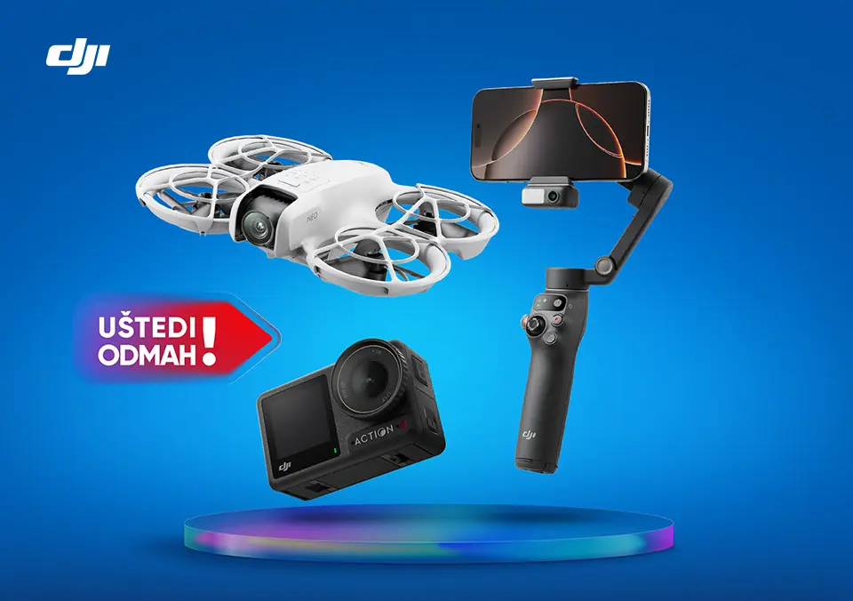 Snimaj bez granica uz DJI