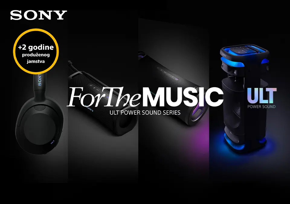 Produženo jamstvo na Sony zvučnike