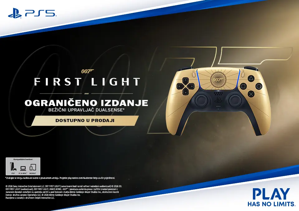 Bežični upravljač DualSense 007 First Light Limited Edition