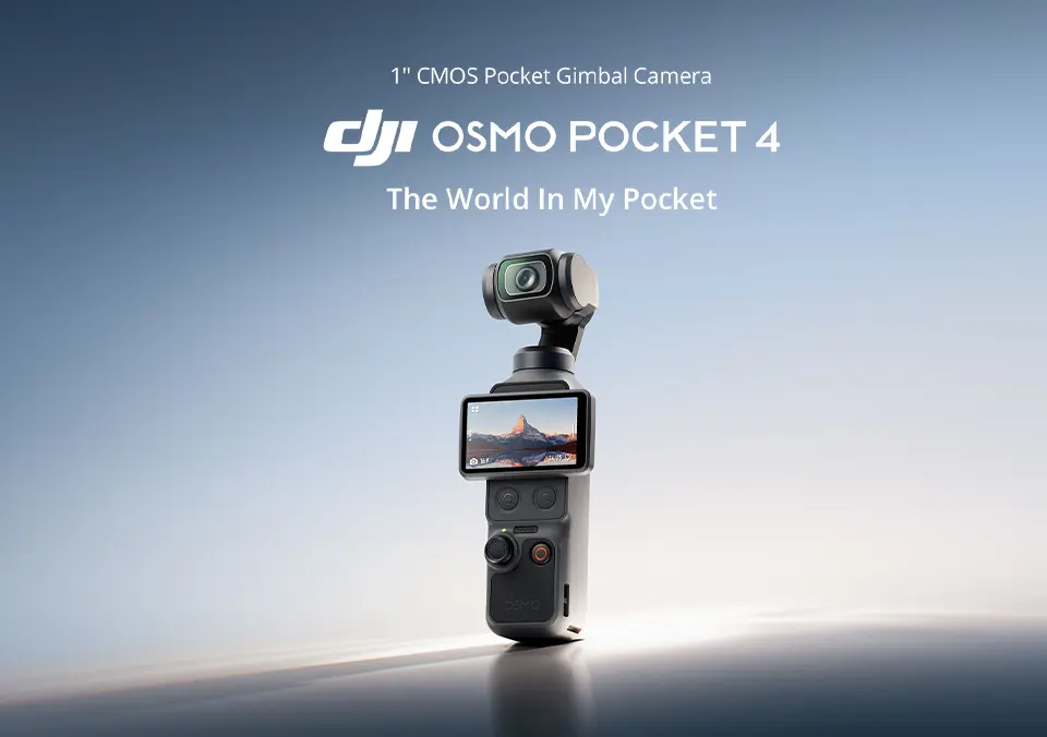 NOVO - DJI Osmo Pocket 4
