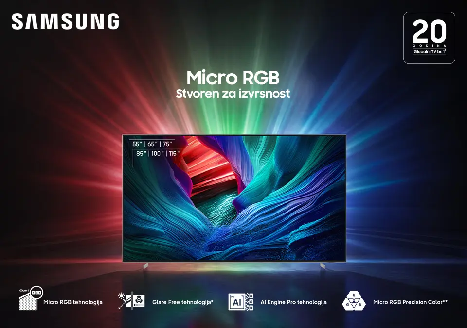 Micro RGB. Stvoren za izvrsnost.