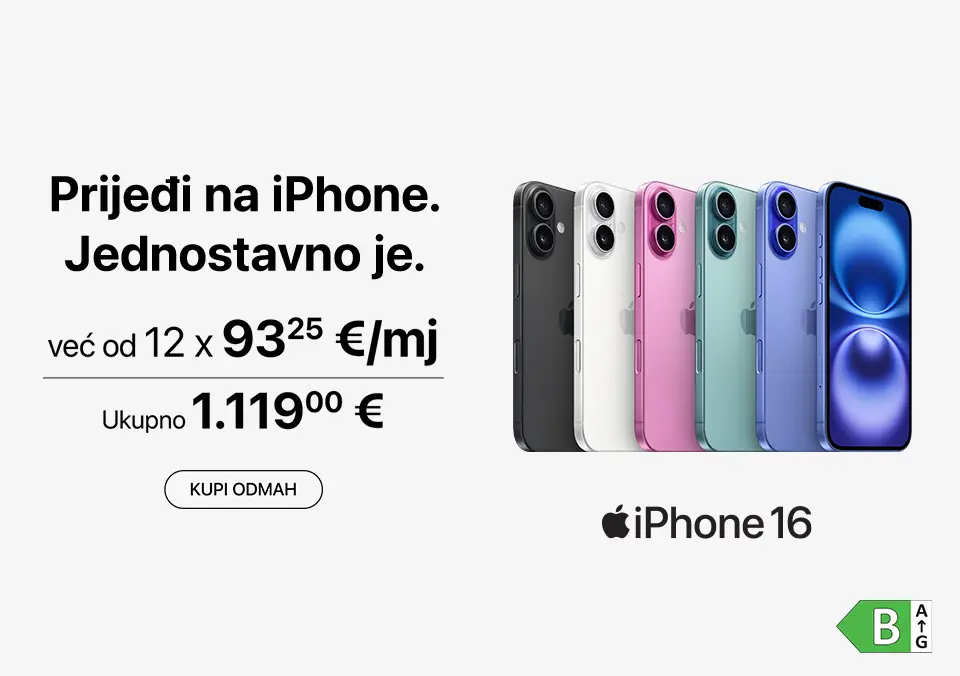Nevjerojatne performanse. Izdržljivo kućište.