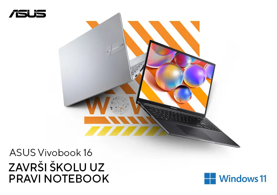ASUS - Završi školu uz pravi notebook!