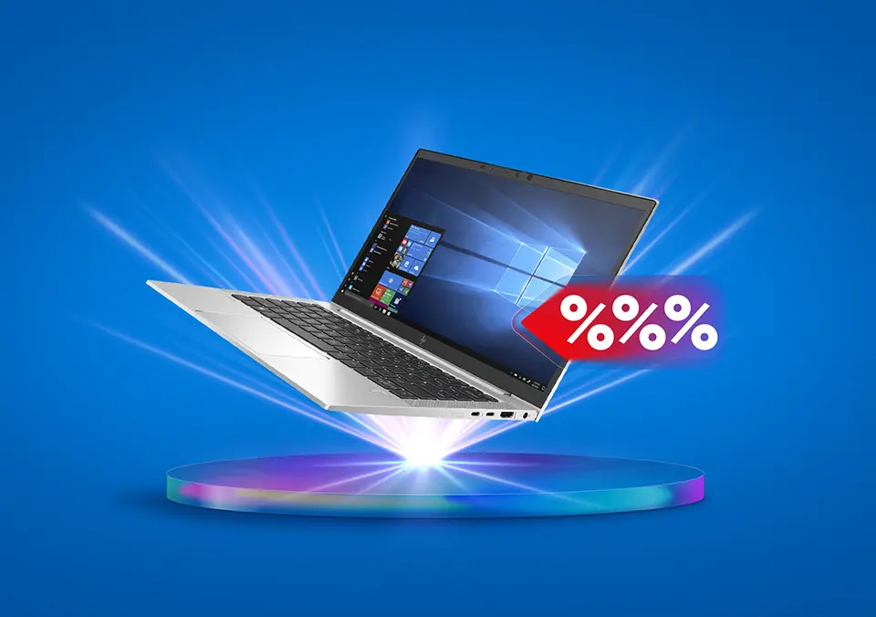 Obnovljeni laptopi spremni za novi radni dan.