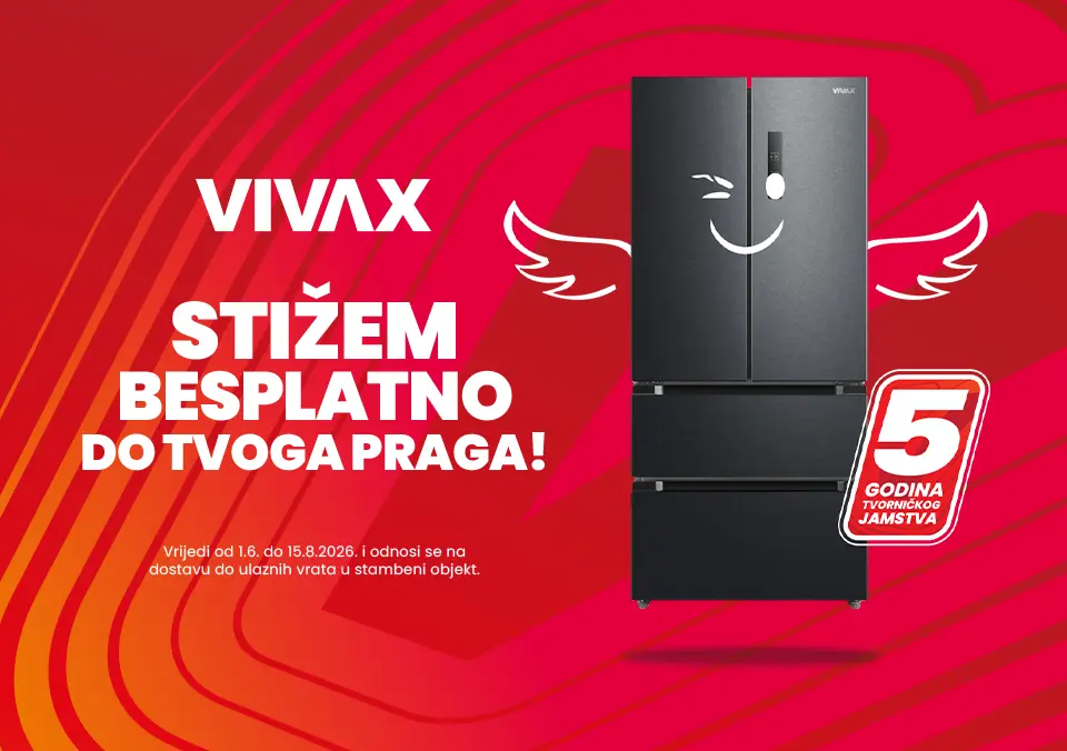 Stižem besplatno do tvoga praga!